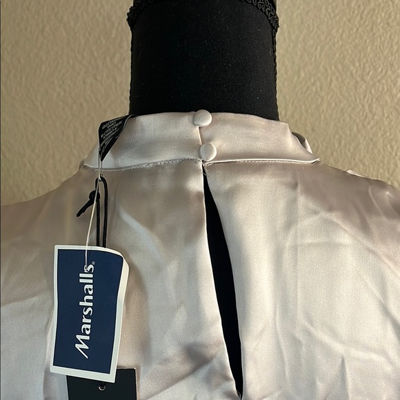 Rachel Zoe Cream Asymmetrical Wrap Blouse - Picture 5 of 7